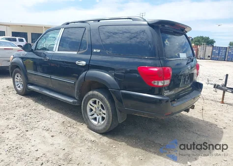 2005 Toyota Sequoia Sr5 V8 из США, поврежденный, VIN 5TDZT34A55S244623